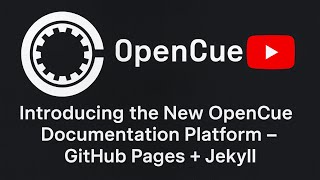 Celebrity Introducing the New OpenCue Documentation Platform – GitHub Pages + Jekyll: https://docs.opencue.io/ Profile