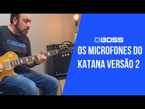 NOVA VERSÃO 2 DO KATANA - Novos Microfones Para a Saída de Linha com Rodrigo Mellegari