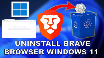 How to Uninstall Brave Browser in Windows 11