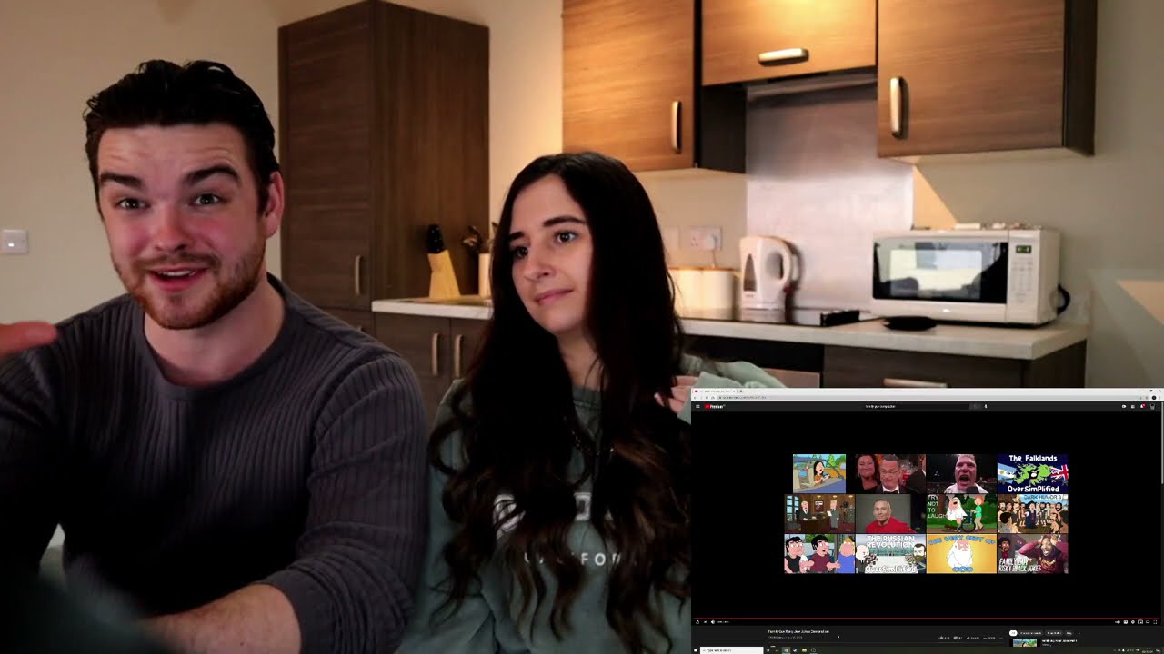 British Couple To React  -  Family Guy Risky Jew Jokes Compilation