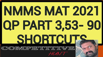 2021 NMMS MAT | SHORT CUTS | 53 - 90 |