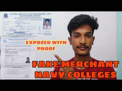 FAKE MERCHANT NAVY COLLEGES IN INDIA || EXPOSED WITH PROOF