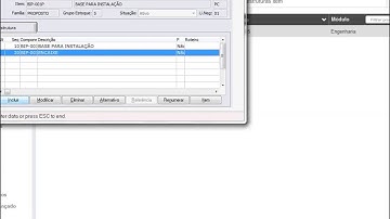 HOW TO - Datasul: Quantidade fixa para componentes da estrutura do item