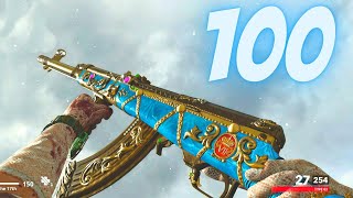 Round 100 With 100 Sensitivity In Cold War Zombies