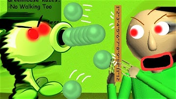 WHAT IF PLANTS VERSE BALDI!! | Baldi