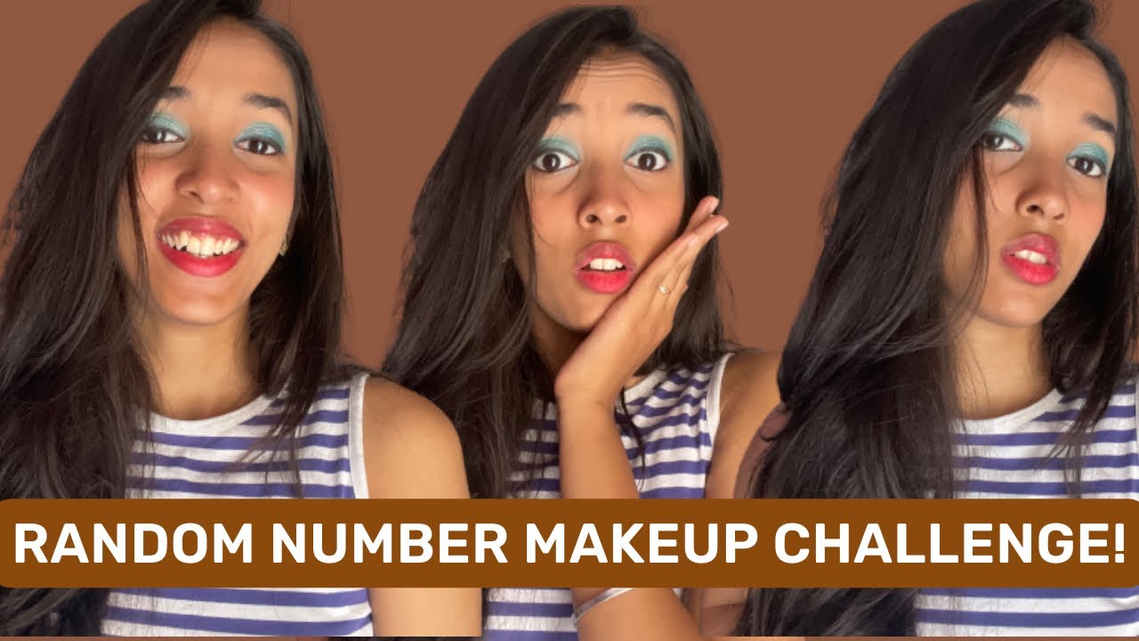 Random Numbers Pick My Makeup Challenge! / Prakrity Gupta - YouTube