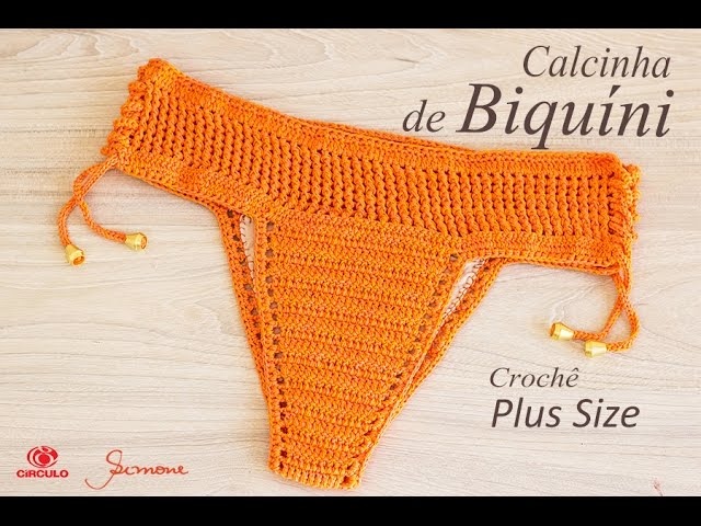 Biquíni De Crochê Plus Size (parte De Cima Tamanho 50 E 52)