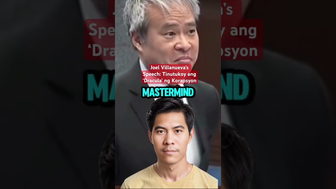 Joel Villanueva Privilege Speech Pinaliwanag Ang Flood Control Controversy Youtubeshorts