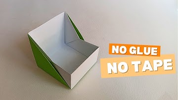 Easy Origami Box Tutorial | How to Make a Simple Paper Box Step by Step