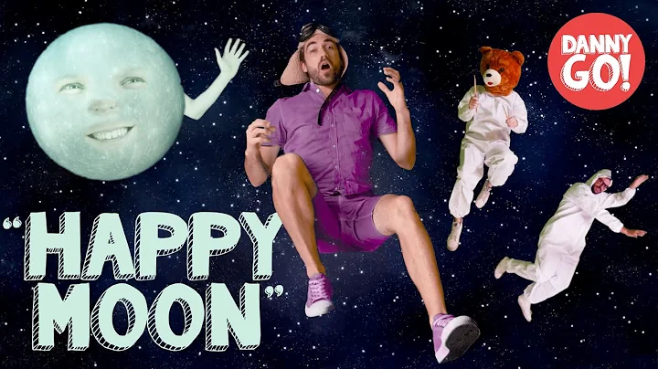 "Happy Moon" 🌝 🚀 Outer Space Dance | Danny Go! Songs for Kids