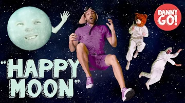 "Happy Moon" 🌝/// Danny Go! Kids Songs About Space