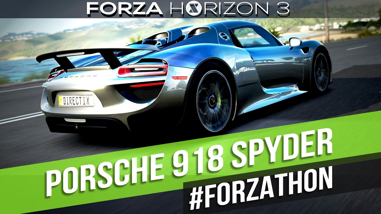Forza Horizon 3 Pc Porsche 918 Spyder Beim Forzathon Gewinnen Directix Gameplay Fh3 Deutsch 69 Youtube
