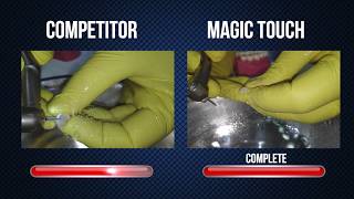 Magic Touch vs Competitor | Zirconia Cutting Speed Test