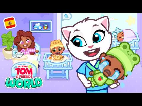 Los bebés no dejan de llorar 🍼 Jugabilidad de Talking Tom & Friends: Mundo