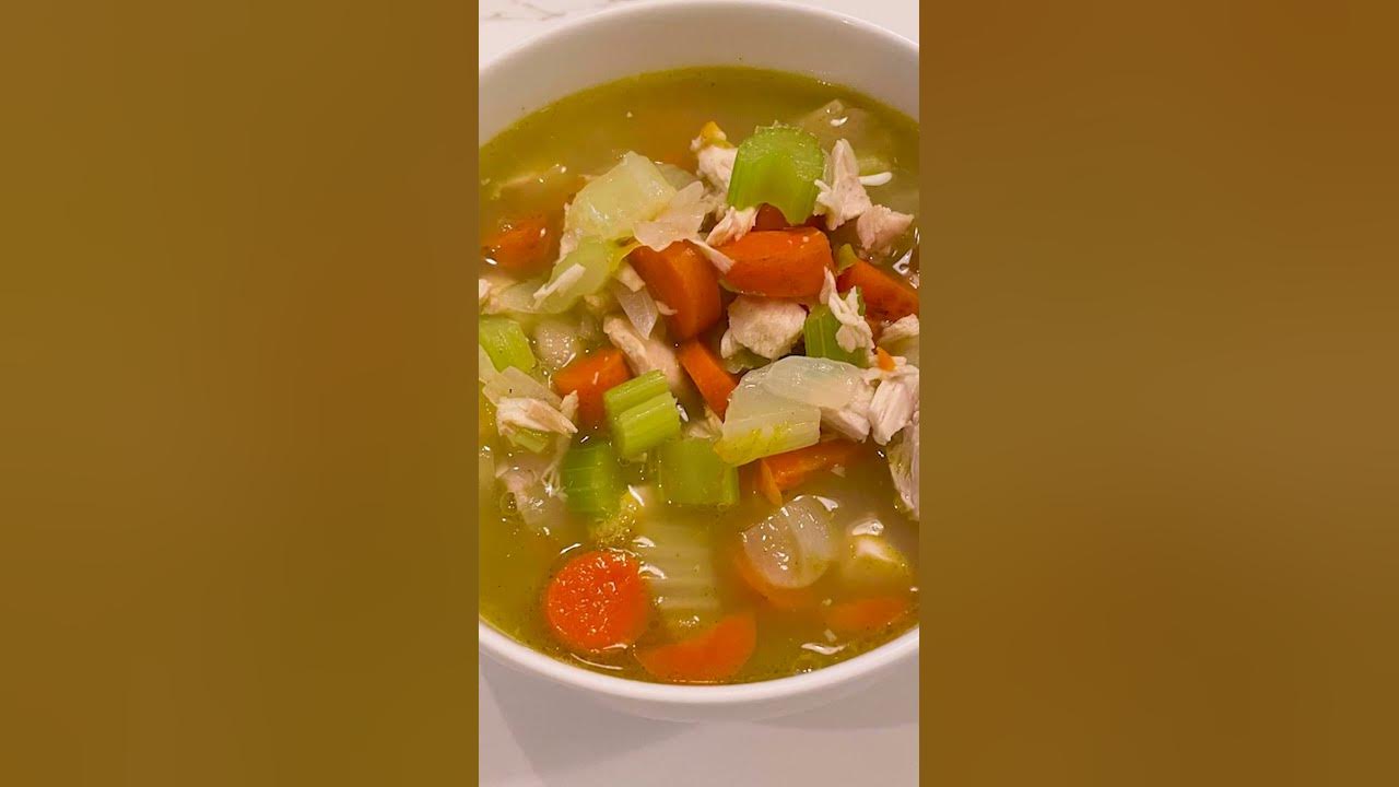 Chicken Dinner & Soup from Scratch real bone broth YouTube
