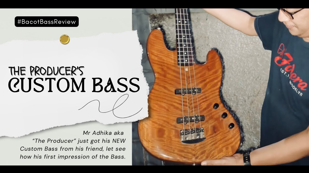 "The Producer’s" CUSTOM BASS by WandiGuitarWorks | 
