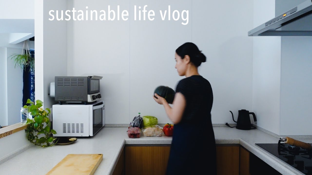 サステナブルな暮らしvlog 普通のスーパーで少しでもエコな買い物を Youtube