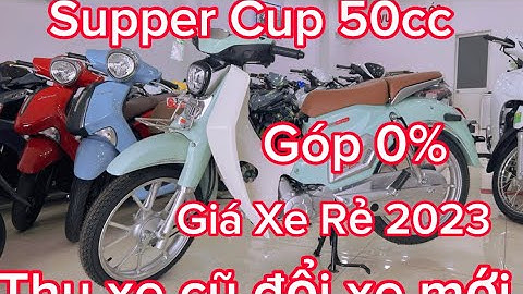 Xe cub 50 2023 giá bao nhiêu năm 2024