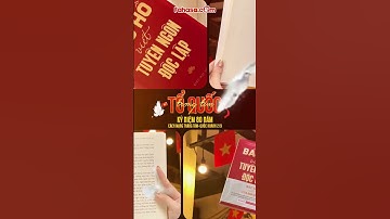 “Bác Hồ Viết Tuyên Ngôn Độc Lập” - Lưu giữ khoảnh khắc khai sinh đất nước #shorts #fahasa