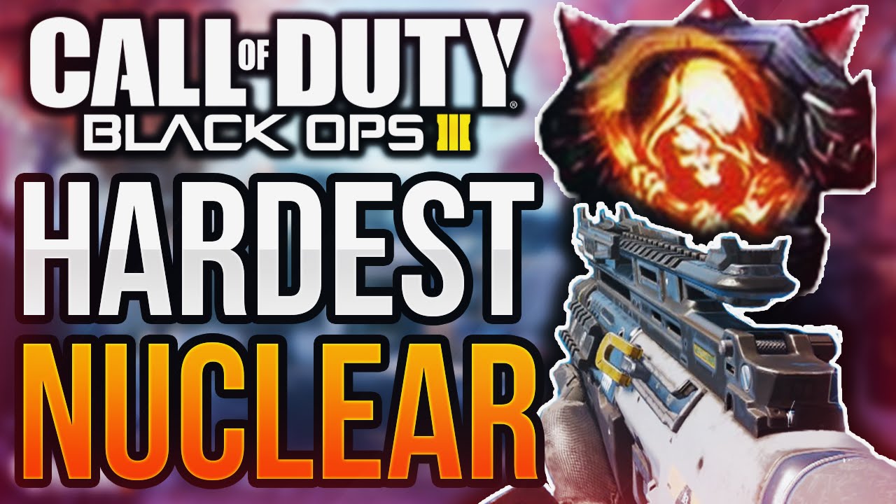 Black Ops 3: "HARDEST NUCLEAR" - Worst Gamemode to Get NUCLEARS | Safeguard Nuclear Challenge (BO3)