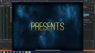 Vivid3D - Galaga 2020 - Intro sequence and menu.