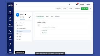 How to Update Company Details in Calsoft CRM | Step-by-Step Tutorial screenshot 3