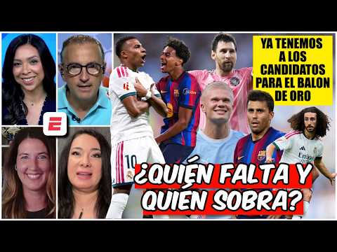 MBAPPÉ, MESSI y LAMINE en los NOMINADOS al BALÓN de ORO. Raphinha, el GRAN AUSENTE | Exclusivos