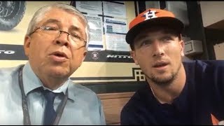 Alex Bregman Trae Tatuados los Colores Púrpura y Dorado de LSU