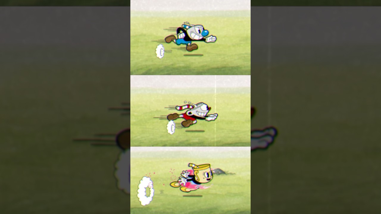 Cuphead Vs Mugman Vs Ms. Chalice Dashing Comparison 