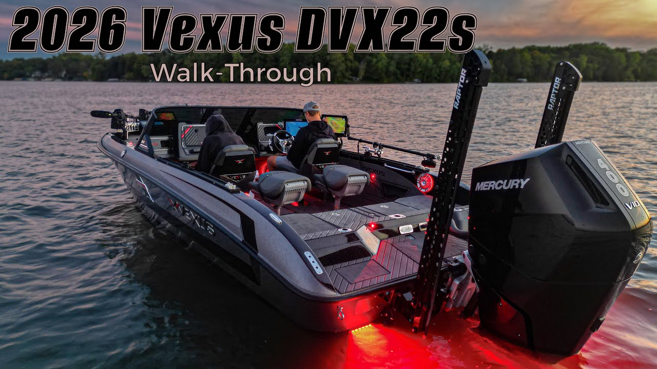 2026 Vexus DVX22s Full Boat Walk-Through! (INSANE Fully Rigged Guide Boat!)