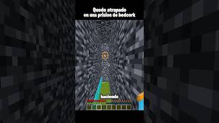 LA PRISIÓN de BEDROCK MÁS MALVADA DE MINECRAFT #shorts #minecraft #tiktok