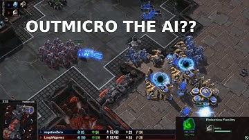 PLAYING 25000 APM NEGATIVEZERO! - Starcraft 2 Bot VS HUMAN