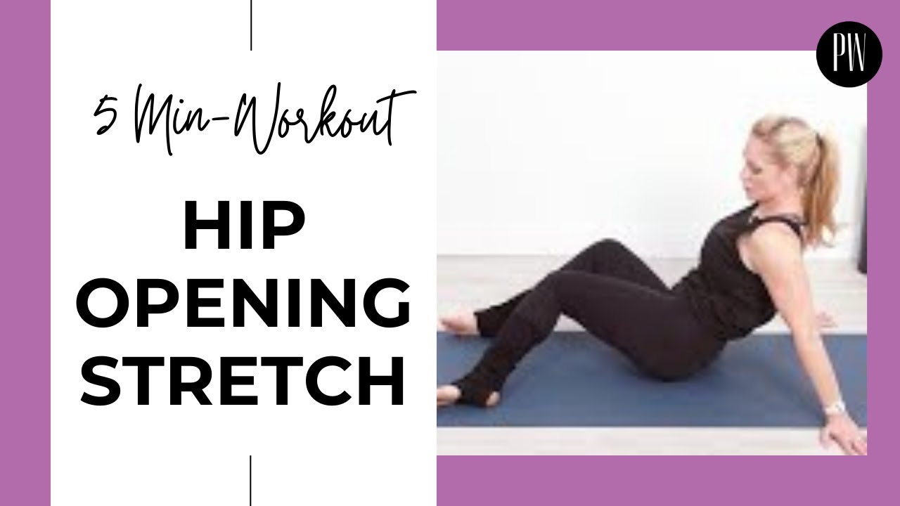 Stretches for Tight Hips, 5-Minute Barre Workout