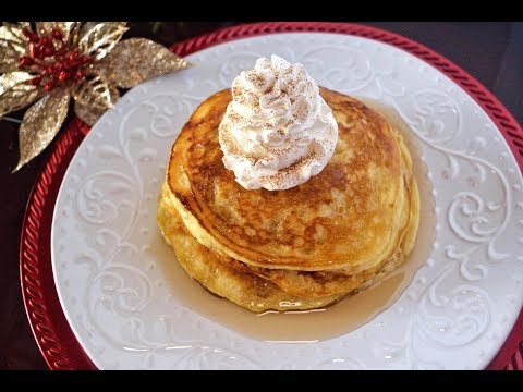 Video: Pancakes With Eggnog