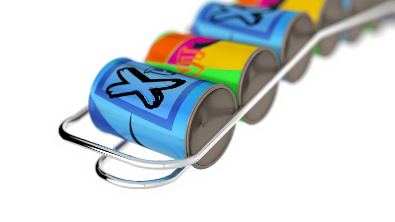 Spray Can Logo Reveal Template 2019 YouTube