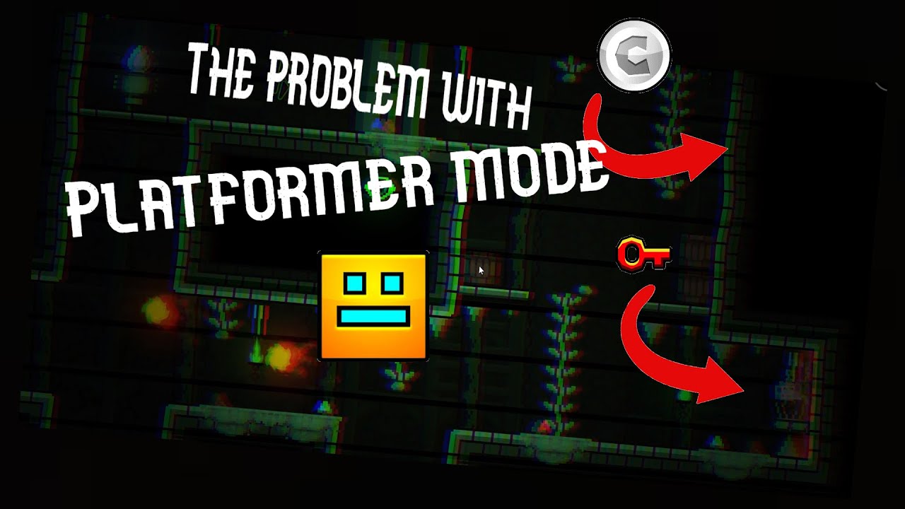 The problem with Geometry Dash Platformer mode - YouTube
