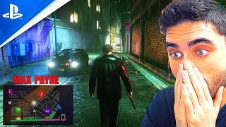 WOW! Max Payne Remake Gameplay Trailer 😲 - Concept PS5 & Xbox (SKizzle  Reacts) 