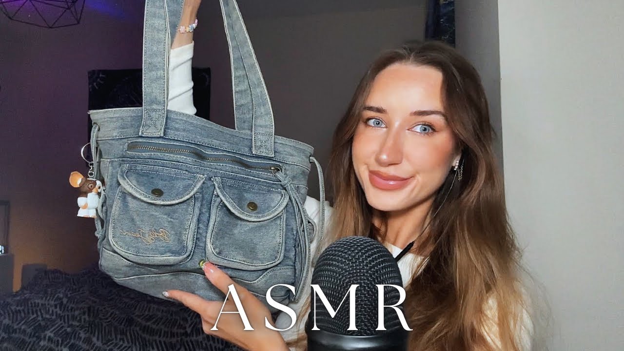 ASMR what's in my bag (summer edition) 👜☀️