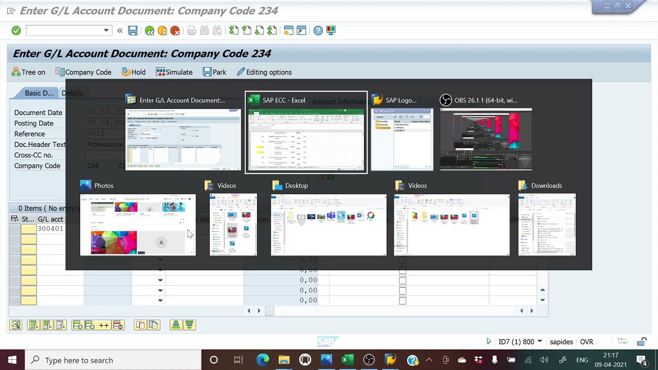 SAP ECC R2R 2 SA Document Posting FB50 and F-02 - YouTube