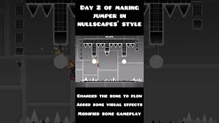 Day 2 of making jumper x nullscapes