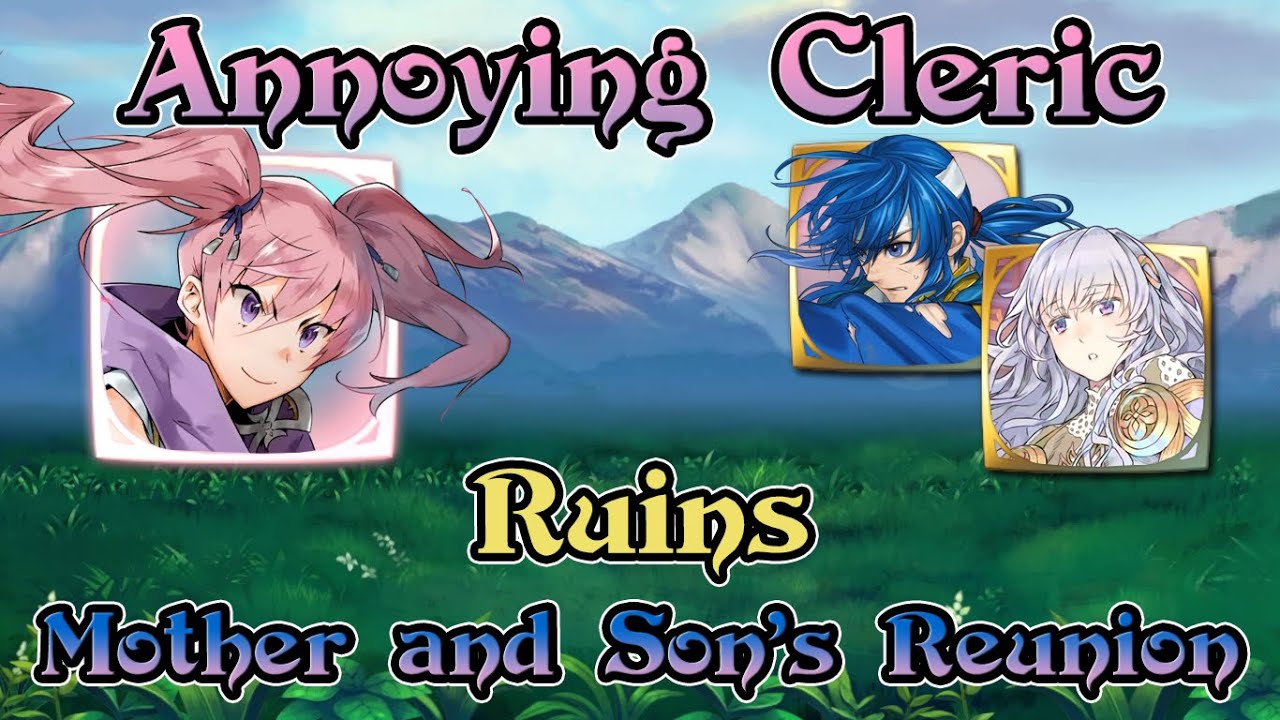 Annoying Cleric Ruins Mother and Son's Reunion | Serra VS Seliph & Deirdre - True Solo 【FeHeroes】