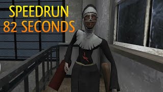 Evil Nun Speedrun In 82 Seconds Full Gameplay Ab Gaming Studios