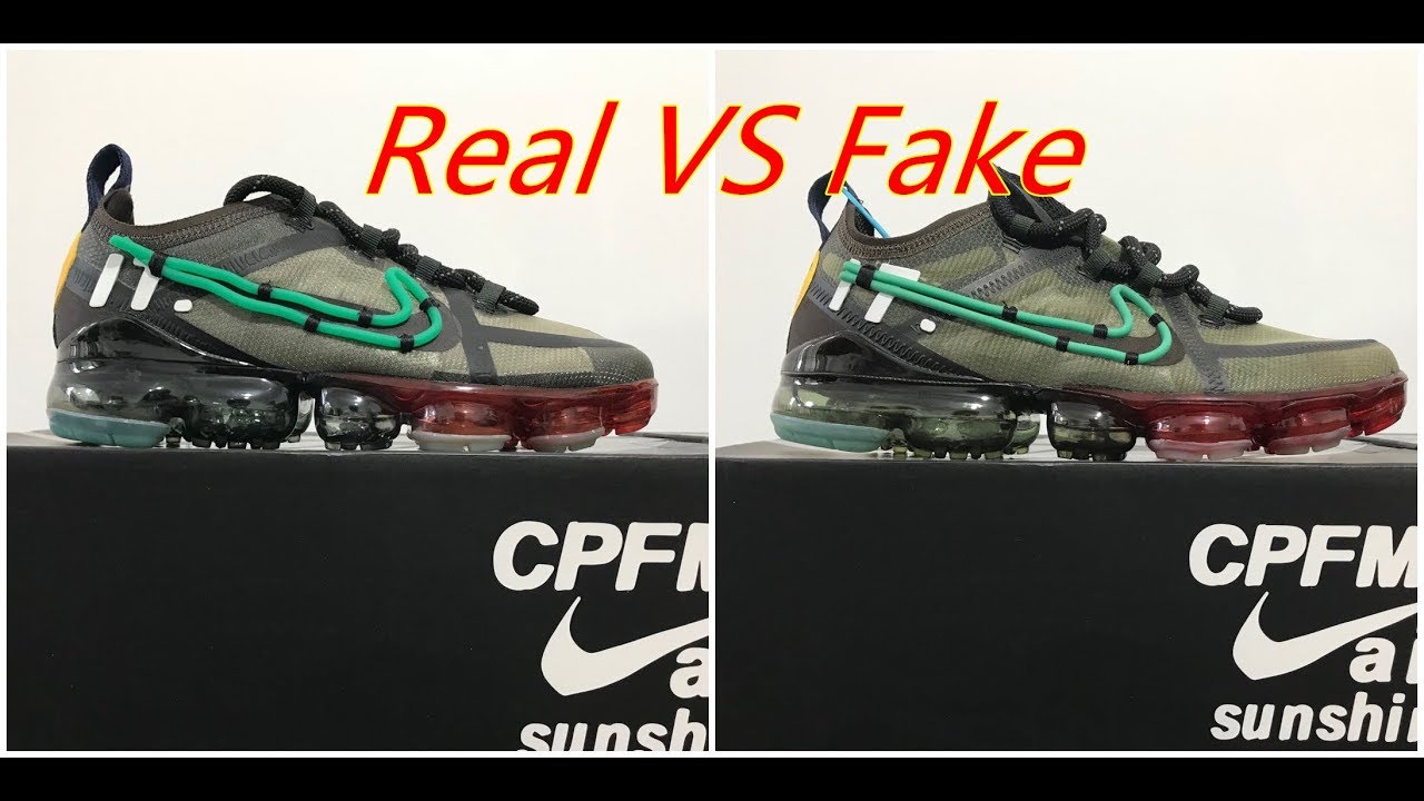 Real VS Fake Nike Air Vapormax 2019 