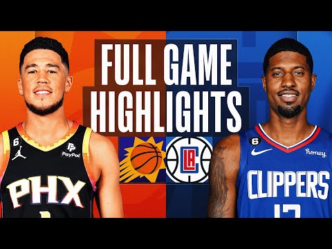 SUNS at CLIPPERS | NBA FULL GAME HIGHLIGHTS | October 23, 2022