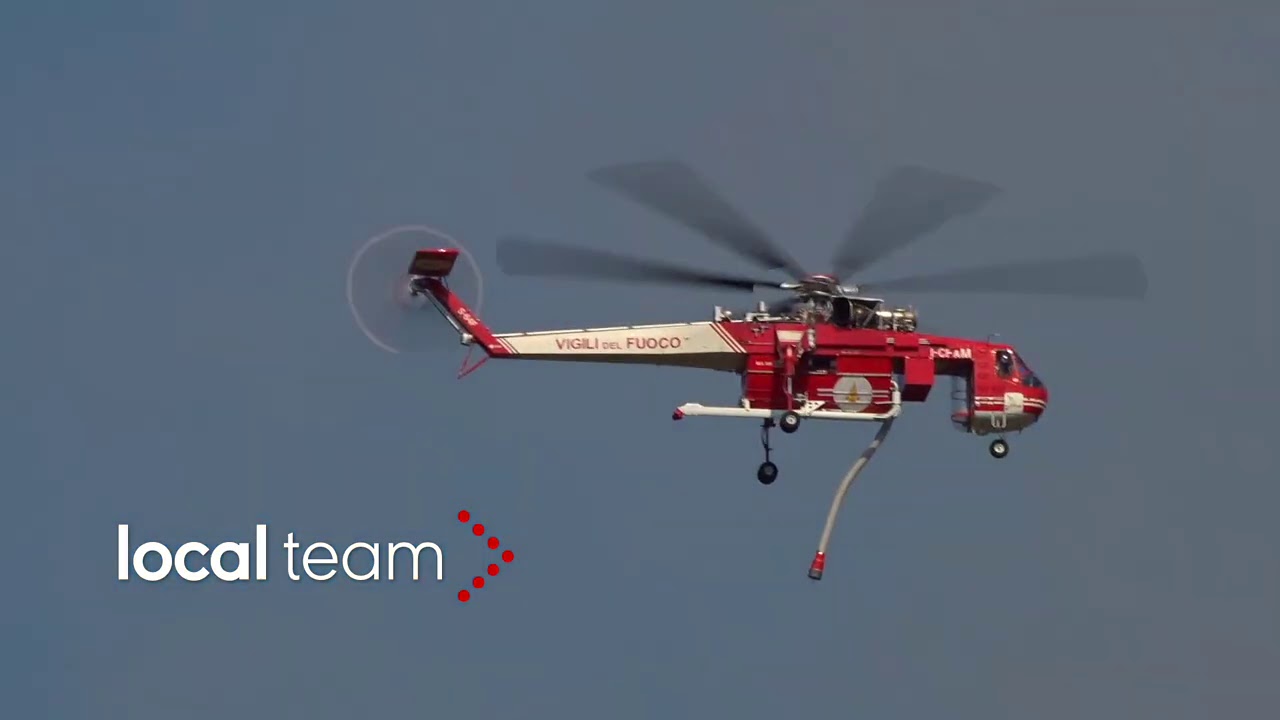 Val di Susa, incendio Musinè: fiamme sul monte, vvf sul posto