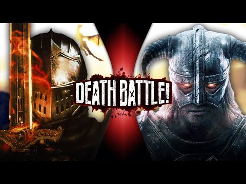 Skyrim VS Dark Souls (Dragonborn VS Chosen Undead) | DEATH BATTLE!