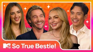 Celebrity “You’re lucky I’m not a sore loser!” 😂 Freakier Friday Cast Play So True Bestie! 💖 | MTV Movies Wealth