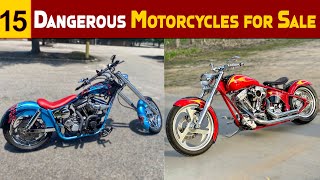 15 Motorcycles for Sale – Rare, Custom & High-Performance Bikes!