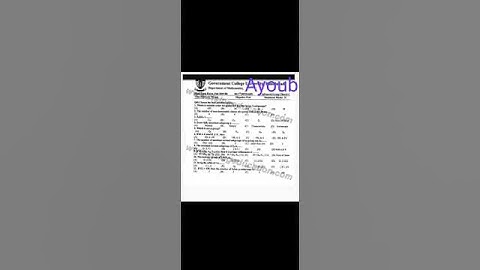 mcqs advance group theory bs math 7th semester Gcuf main campus