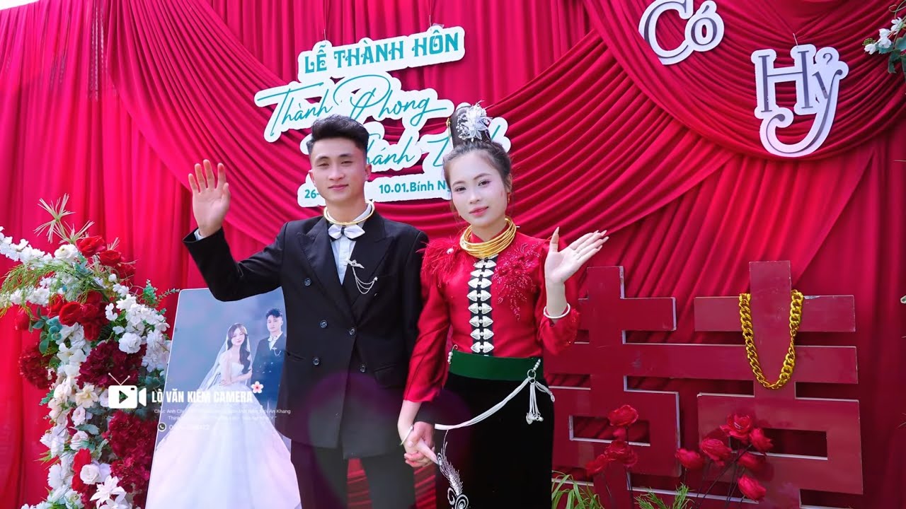 TOÀN CẢNH ĐÁM CƯỚI DÂN TỘC THÁI TÂY BẮC “ THÀNH PHONG & KHÁNH LINH “ TẠI BẢN KÉO XÃ CHIỀNG BAN 
